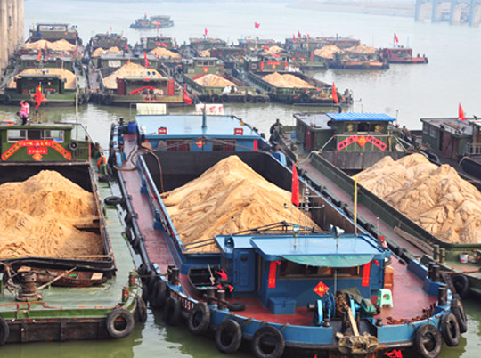 機(jī)制砂石發(fā)展新思路，打造臨港生產(chǎn)基地