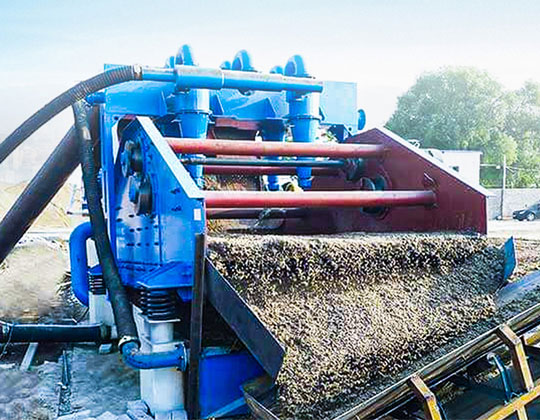 紅星細(xì)沙回收機(jī)與脫水篩助力礦山固廢資源化，實(shí)現(xiàn)環(huán)保與效益雙贏