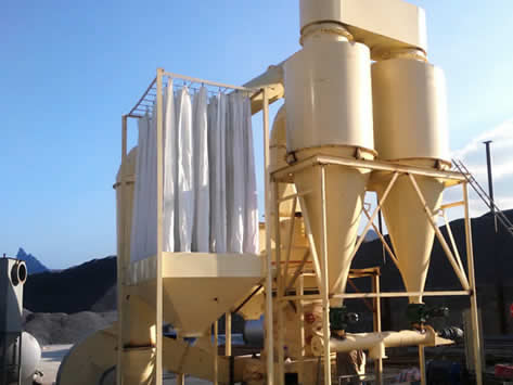 方解石、石灰石磨粉生產(chǎn)線